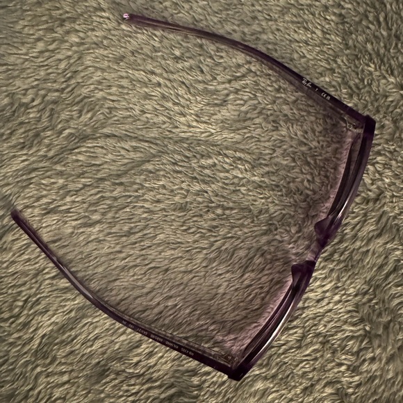 Purple, square Ray Ban sunglasses. Excellent condition. - Picture 2 of 6